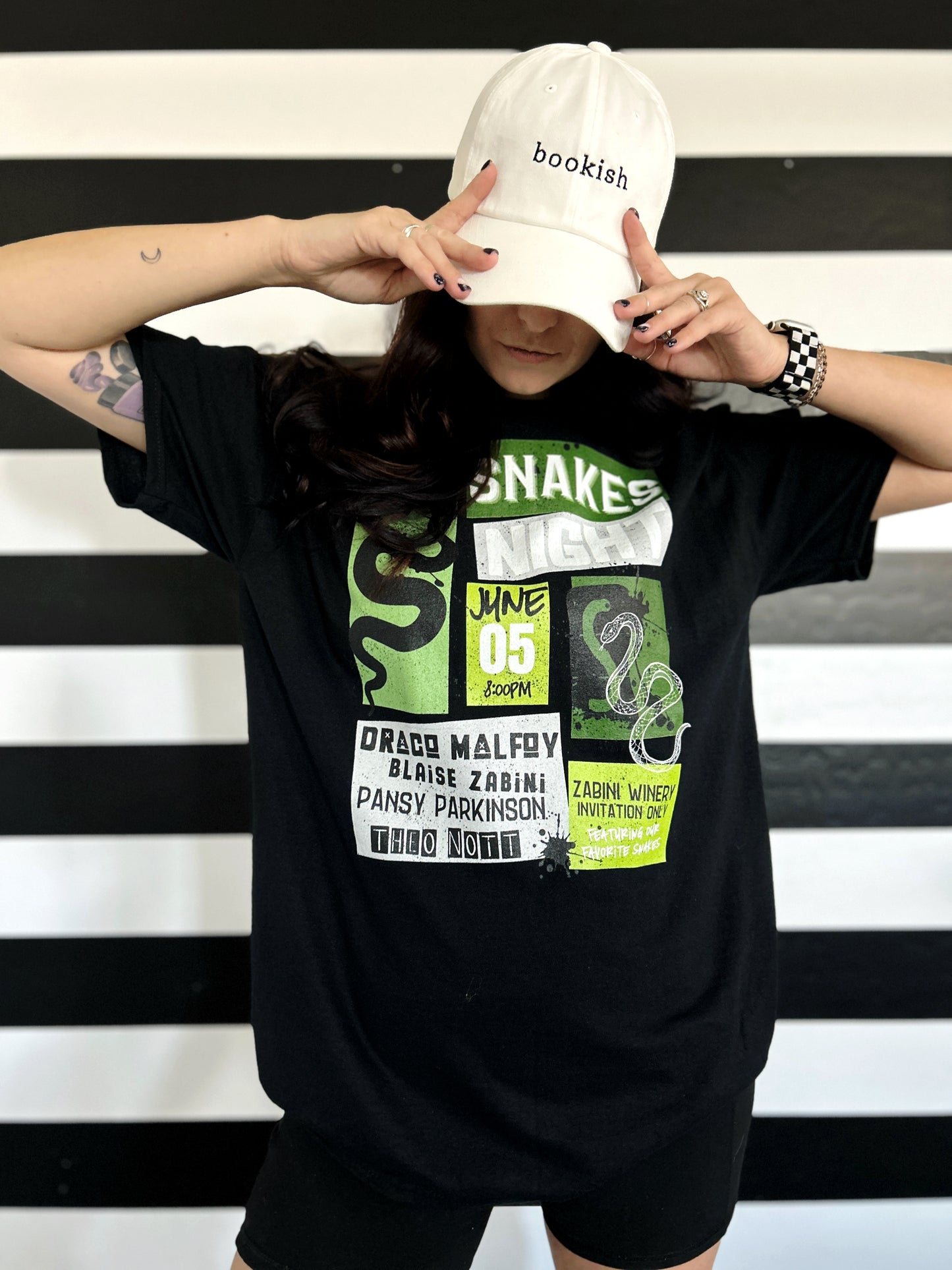 T-shirt ras du cou Snakes Night